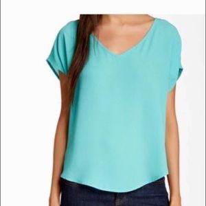 Turquoise Lush top